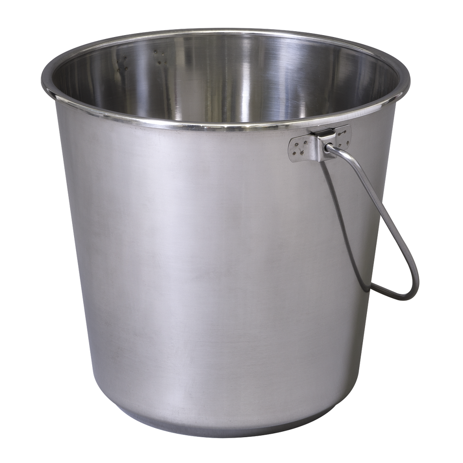 Sealey BM8L 12L Stainless Steel Mop Bucket
