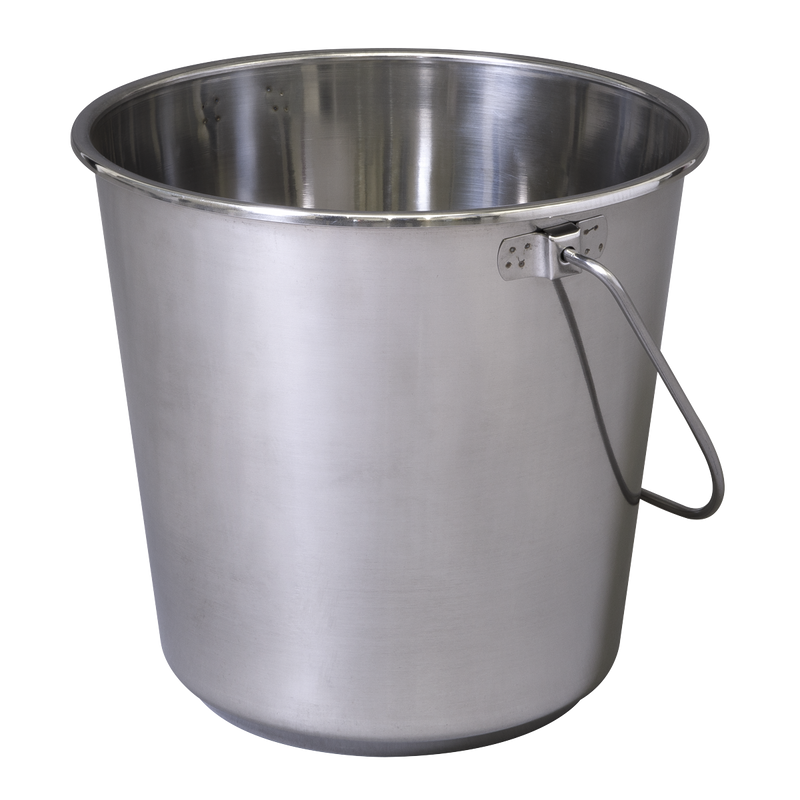 Sealey BM8L 12L Stainless Steel Mop Bucket