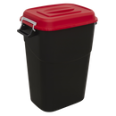 Sealey BM95R 95L Refuse/Storage Bin - Red
