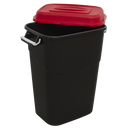 Sealey BM95R 95L Refuse/Storage Bin - Red