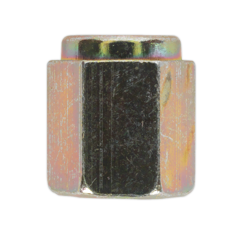 Sealey BN10100 M10 x 1mm Brake Pipe Nut Short Female - Pack of 25