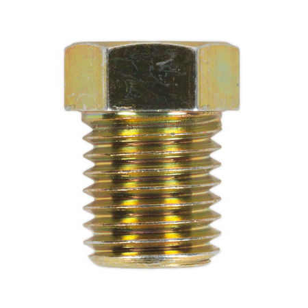 Sealey BN10125SM M10 x 1.25mm Brake Pipe Nut Short Male - Pack of 25