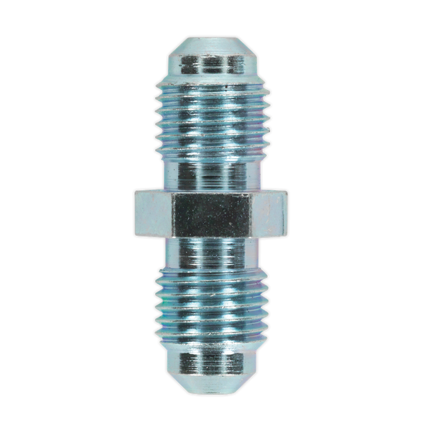 Sealey BN3824MC 3/8"UNF x 24tpi Brake Tube Connector Male to Male - Pack of 10