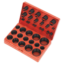 Sealey BOR419 419pc Rubber O-Ring Assortment - Metric