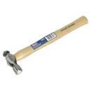 Sealey BPH08 8oz Ball Pein Hammer with Hickory Shaft