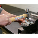 Sealey BPH16 1lb Ball Pein Hammer with Hickory Shaft