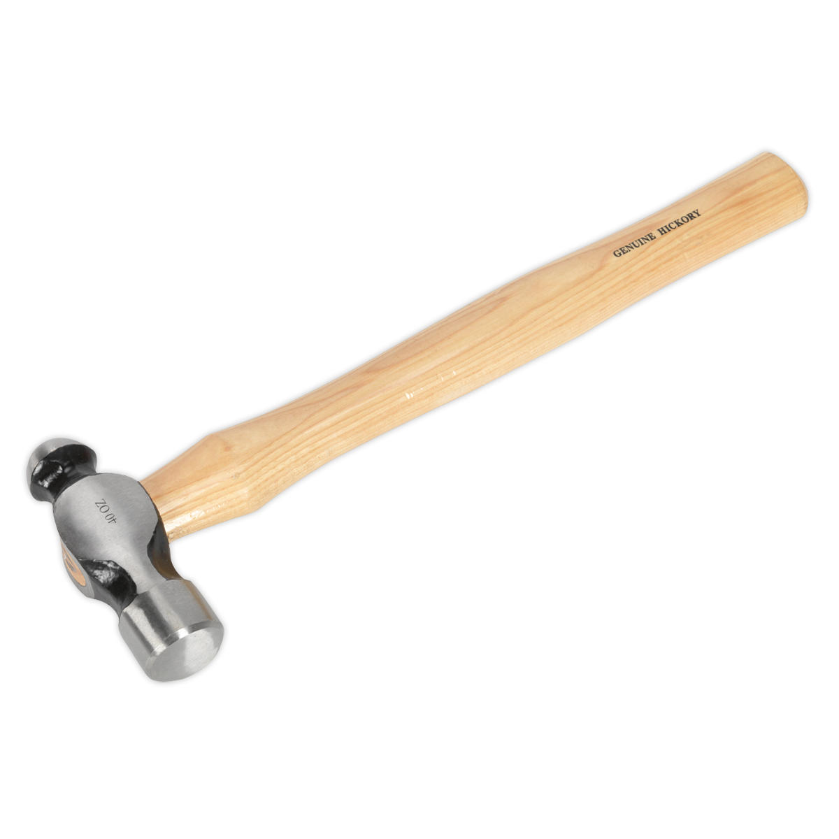 Sealey BPH40 2.5lb Ball Pein Hammer with Hickory Shaft