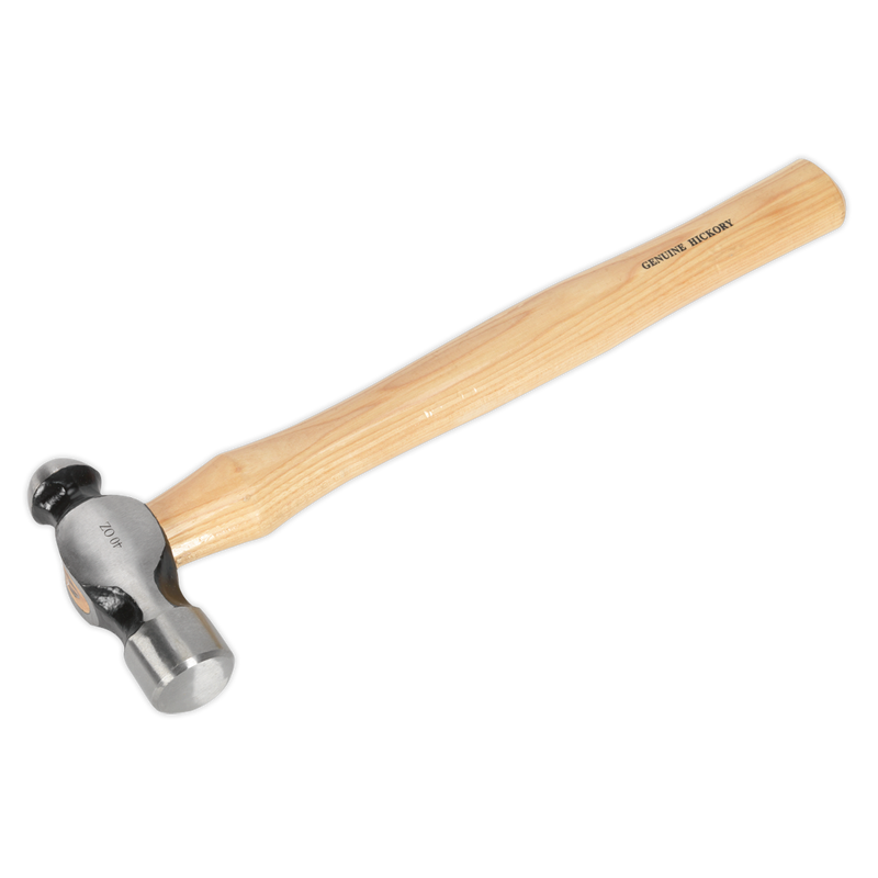 Sealey BPH40 2.5lb Ball Pein Hammer with Hickory Shaft