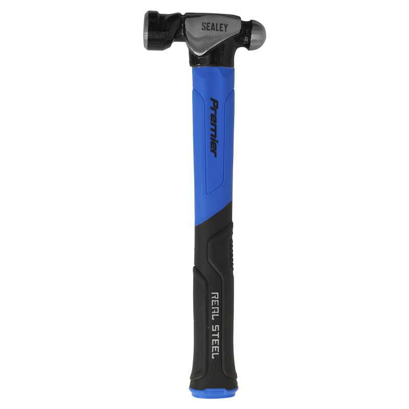 Sealey BPHG16 16oz Ball Pein Hammer with Fibreglass Shaft