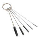 Sealey BSGC4 5pc Mini Brush Spray Gun Cleaning Set