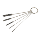 Sealey BSGC4 5pc Mini Brush Spray Gun Cleaning Set