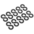 Sealey BSH10 Plastic Chain S-Hook Pack of 10