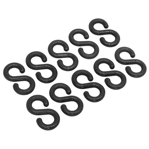 Sealey BSH10 Plastic Chain S-Hook Pack of 10