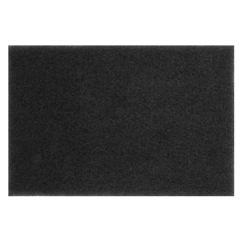 Sealey BSP1218 12 x 18 x 1" Black Stripping Pads - Pack of 5