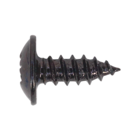 Sealey BST3510 3.5 x 10mm Black Pozi Self Tapping Flanged Head Screw - Pack of 100