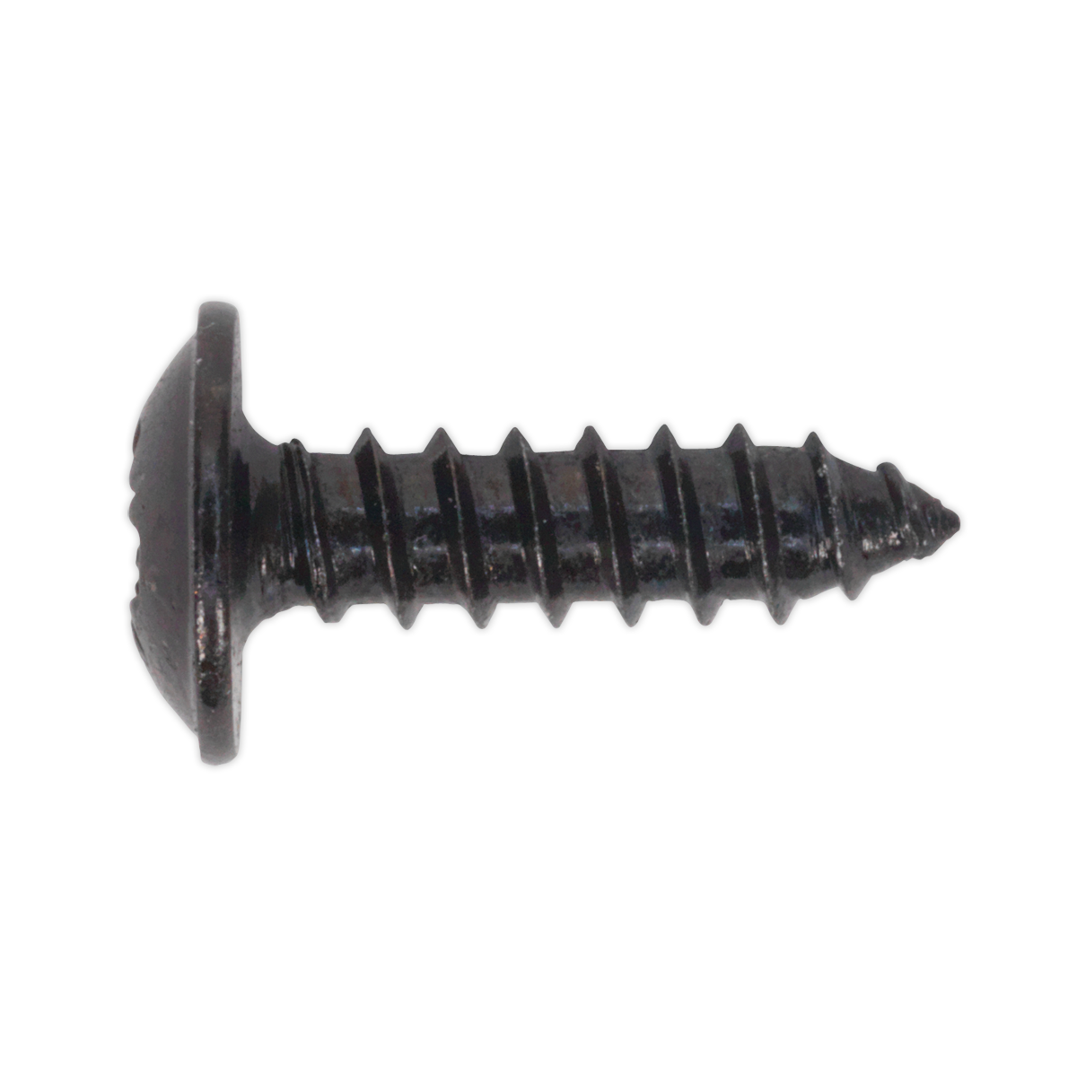 Sealey BST3513 3.5 x 13mm Black Pozi Self Tapping Flanged Head Screw - Pack of 100