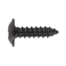 Sealey BST3513 3.5 x 13mm Black Pozi Self Tapping Flanged Head Screw - Pack of 100