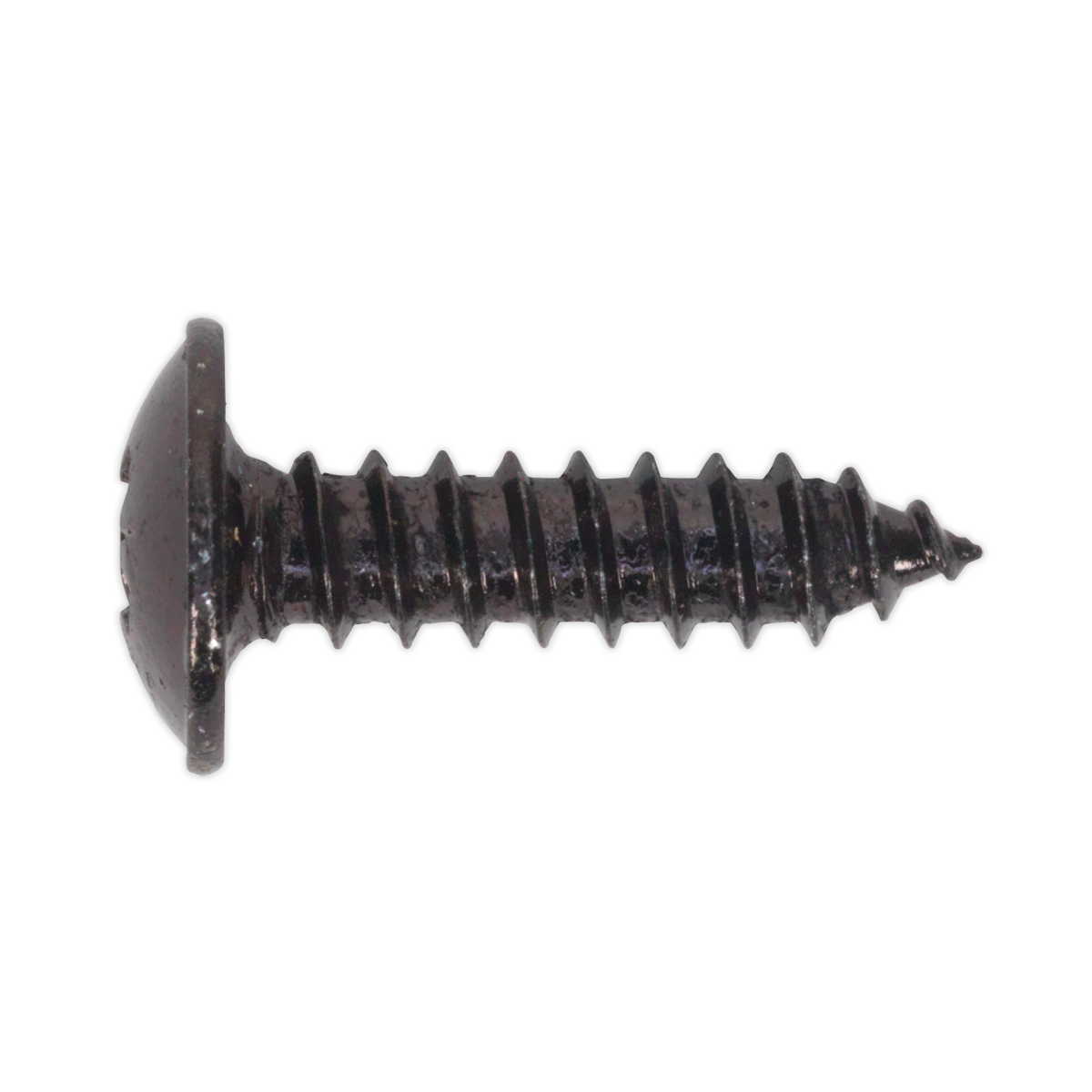 Sealey BST4216 4.2 x 16mm Black Pozi Self Tapping Flanged Head Screw - Pack of 100