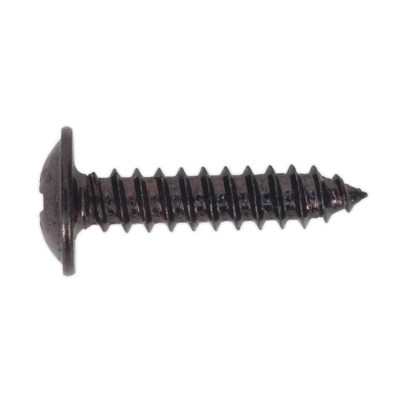 Sealey BST4219 4.2 x 19mm Black Pozi Self Tapping Flanged Head Screw - Pack of 100