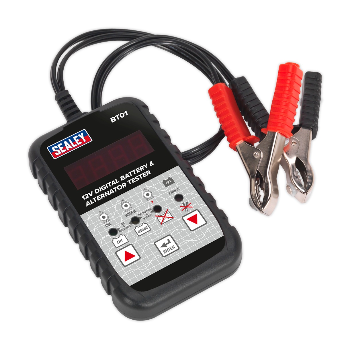 Sealey BT01 12V Digital Battery & Alternator Tester