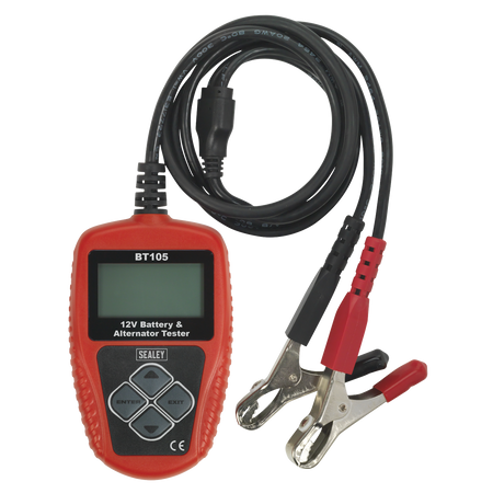 Sealey BT105 12V Digital Battery & Alternator Tester