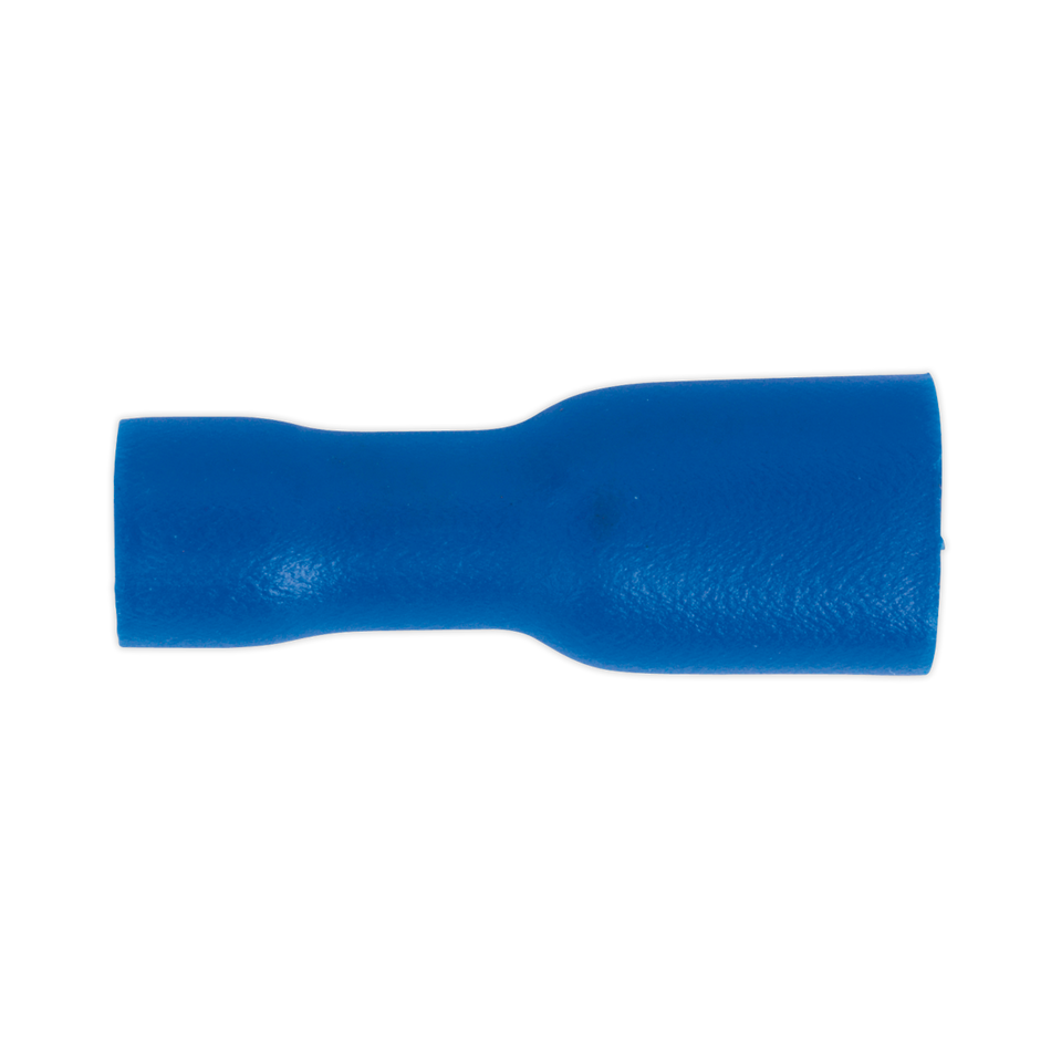 Sealey BT15 4.8mm Blue Fully Insulated Female Terminal - Pack of 100