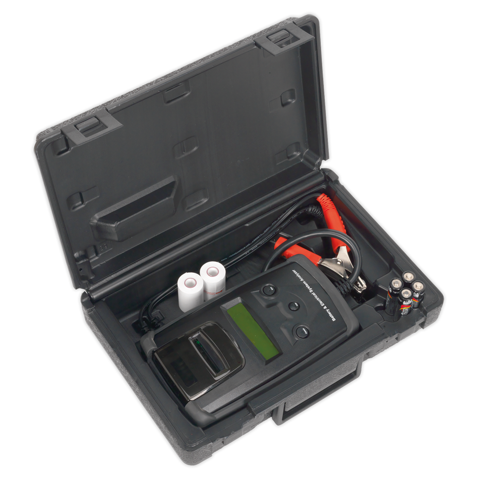 Sealey BT2003 Digital Battery & Alternator Tester with Printer