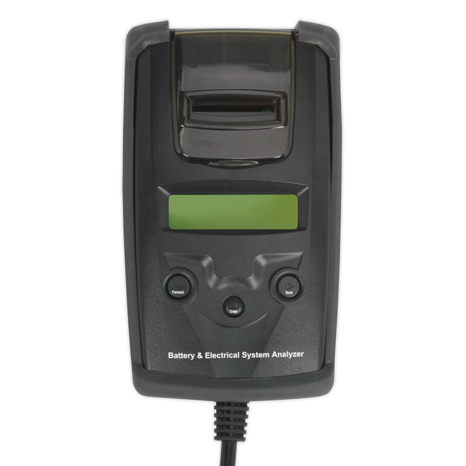 Sealey BT2003 Digital Battery & Alternator Tester with Printer