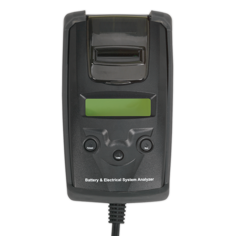 Sealey BT2003 Digital Battery & Alternator Tester with Printer
