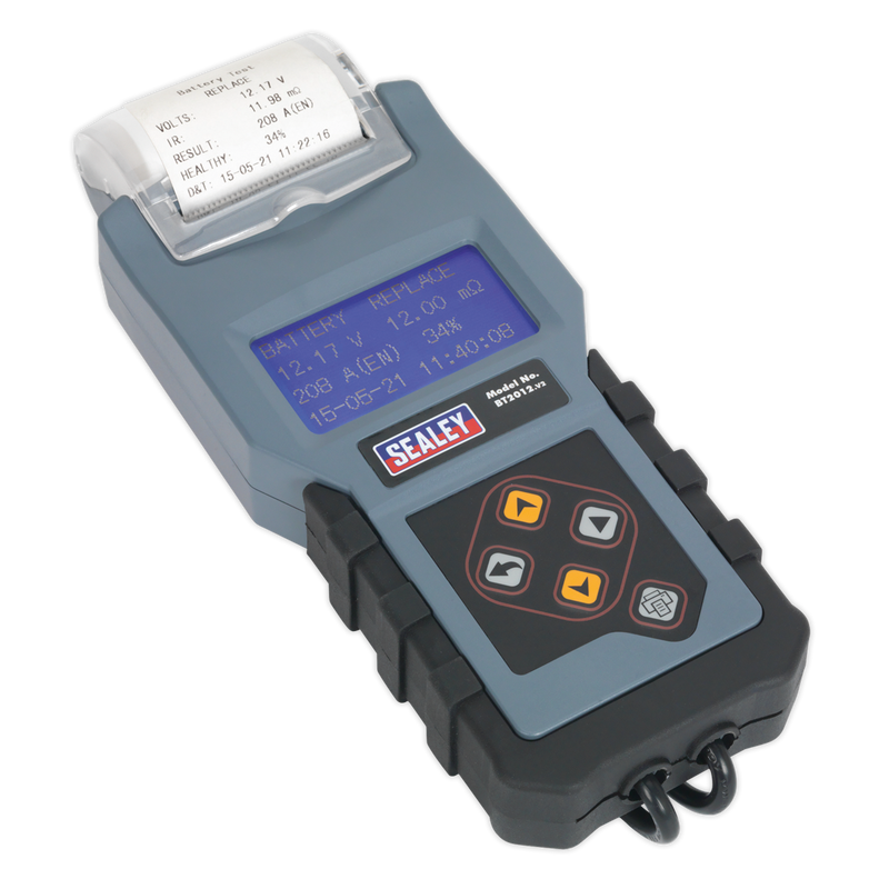 Sealey BT2012 12V Digital Battery & Alternator Tester with Printer