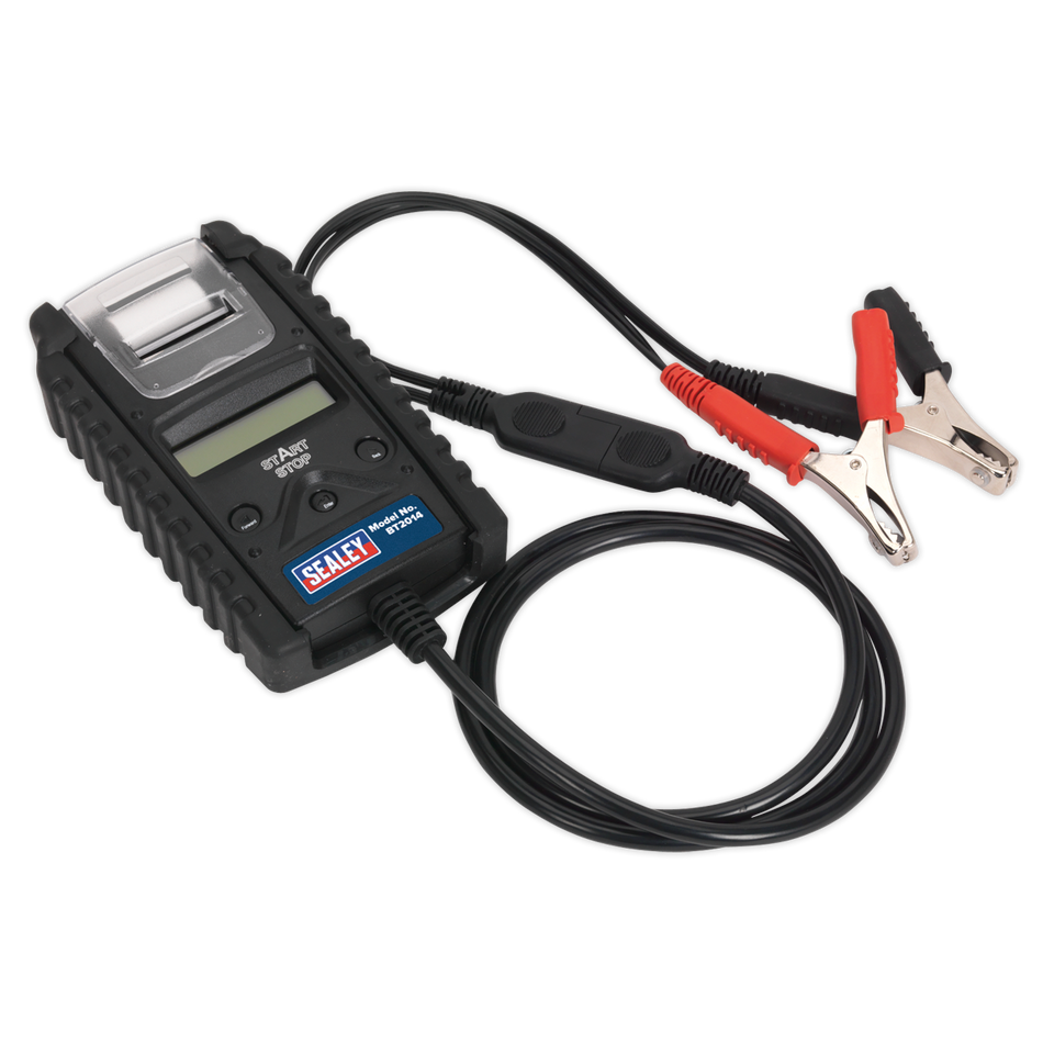 Sealey BT2014 6/12/24V Digital Start/Stop Battery & Alternator Tester with Printer