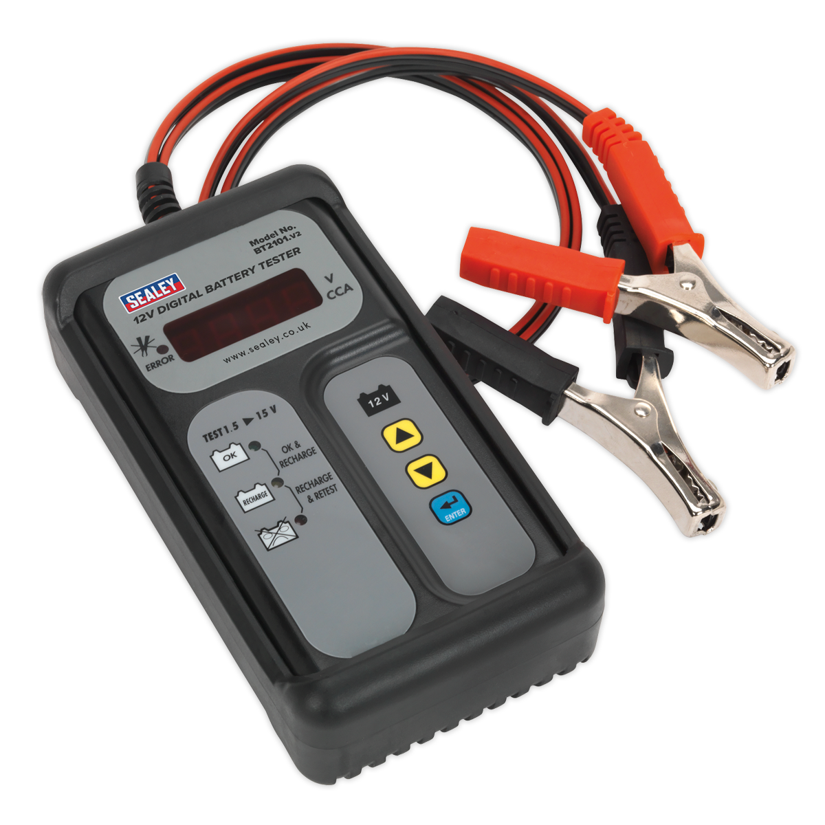 Sealey BT2101 12V Digital Battery Tester
