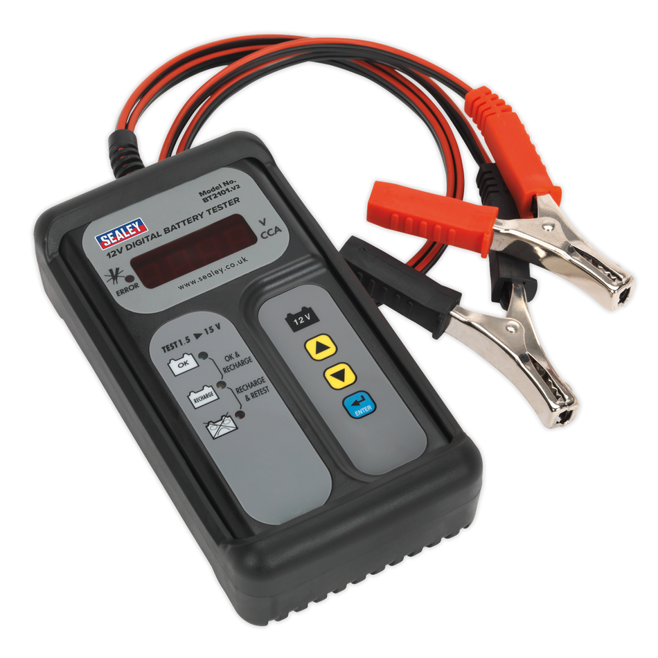 Sealey BT2101 12V Digital Battery Tester