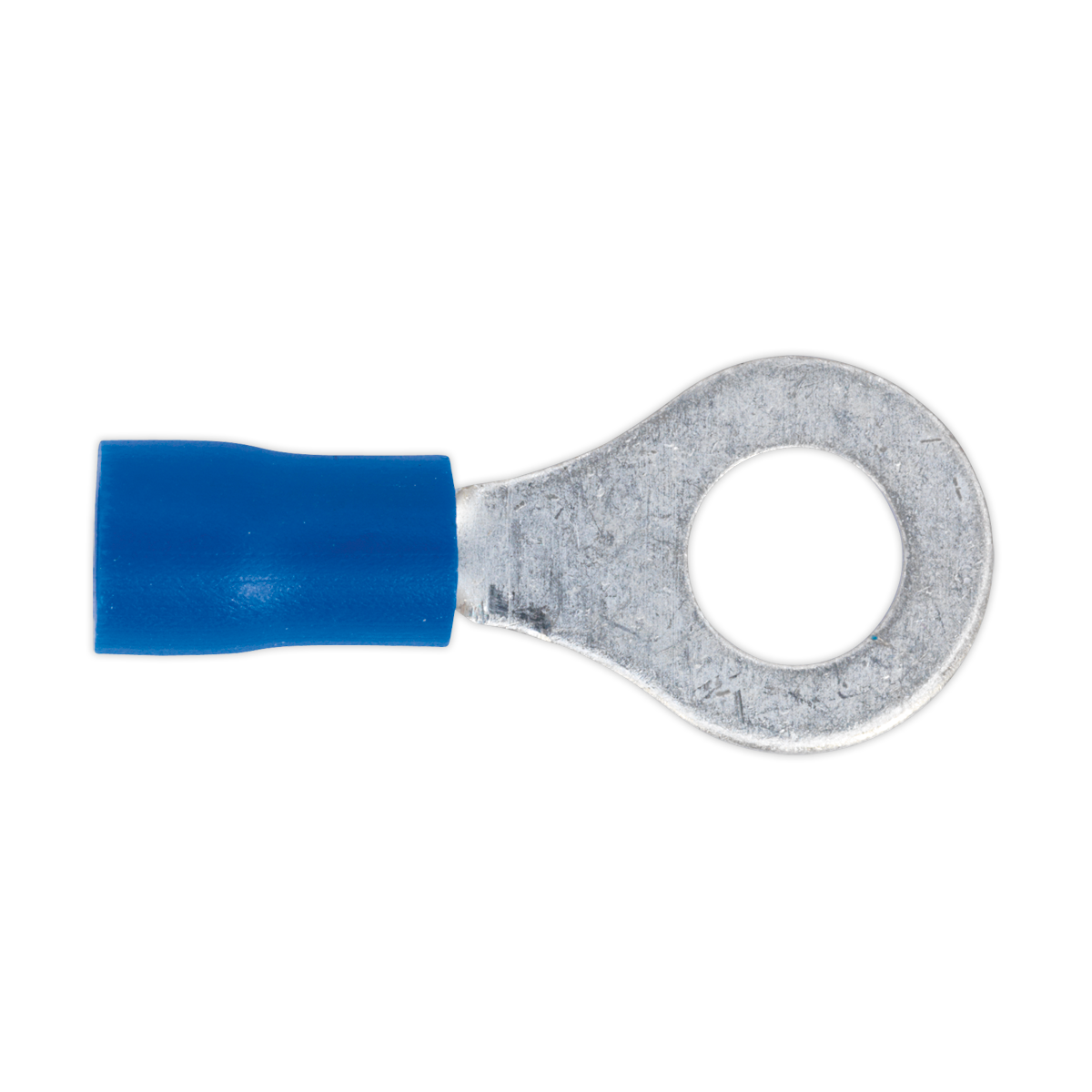 Sealey BT26 6.4mm (1/4") Blue Easy-Entry Ring Terminal - Pack of 100