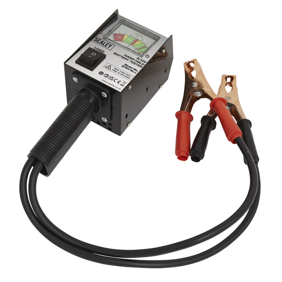 Sealey BT91/10 6/12V Handheld Battery Tester