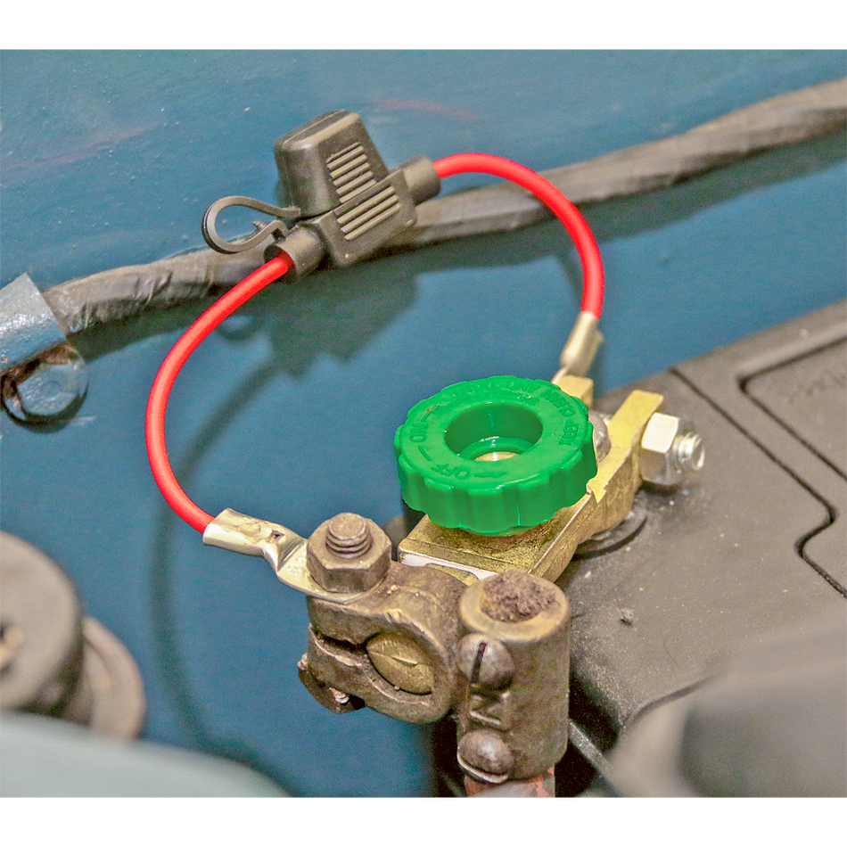 Sealey BTANT1224V 12V-24V Anti-Theft Battery & Fuse Holder