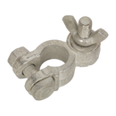 Sealey BTN24 24V Negative Battery Terminal - Post with Washer & Wing Nut - Pack of 5