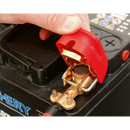 Sealey BTQK12 Quick Release Positive-Negative Battery Clamps - Pair