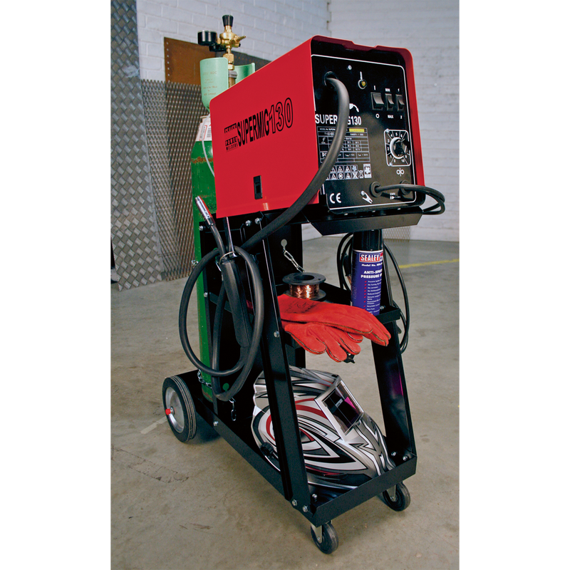 Sealey BTR4 Universal Trolley for Portable MIG Welders