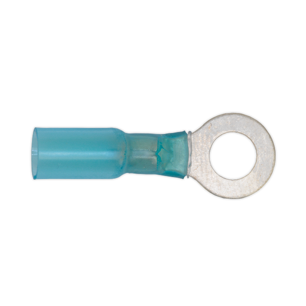 Sealey BTSR2584 8.4mm Blue Heat Shrink Ring Terminal - Pack of 25