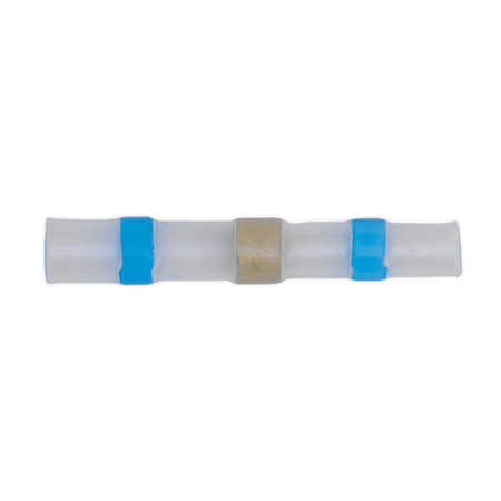 Sealey BTSSB25 Blue Heat Shrink Solder Butt Connector Terminal - Pack of 25