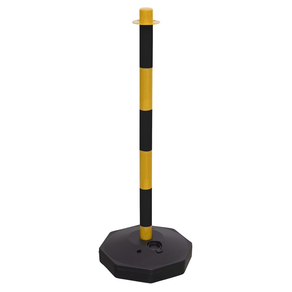 Sealey BYPB01 Black/Yellow Post with Base