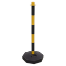 Sealey BYPB01 Black/Yellow Post with Base
