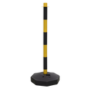 Sealey BYPB01 Black/Yellow Post with Base