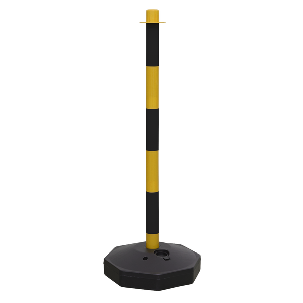 Sealey BYPB01 Black/Yellow Post with Base