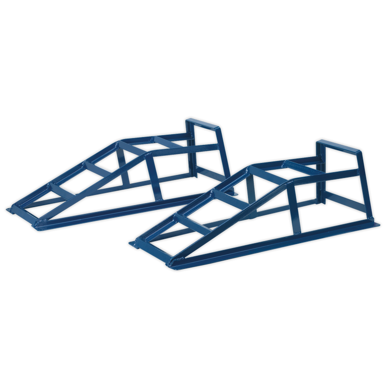 Sealey CAR2000 Car Ramps 1tonne Capacity per Ramp 2tonne Capacity per Pair