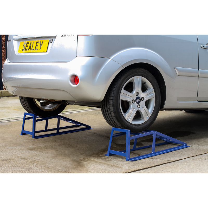 Sealey CAR2000 Car Ramps 1tonne Capacity per Ramp 2tonne Capacity per Pair