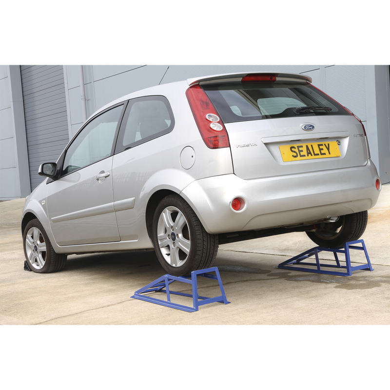 Sealey CAR2000 Car Ramps 1tonne Capacity per Ramp 2tonne Capacity per Pair