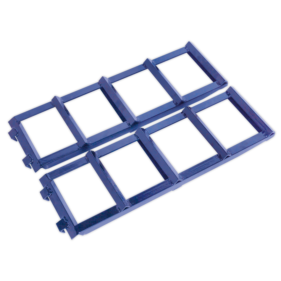 Sealey CAR2001 Car Ramp Extensions 400kg per Ramp 800kg per Pair