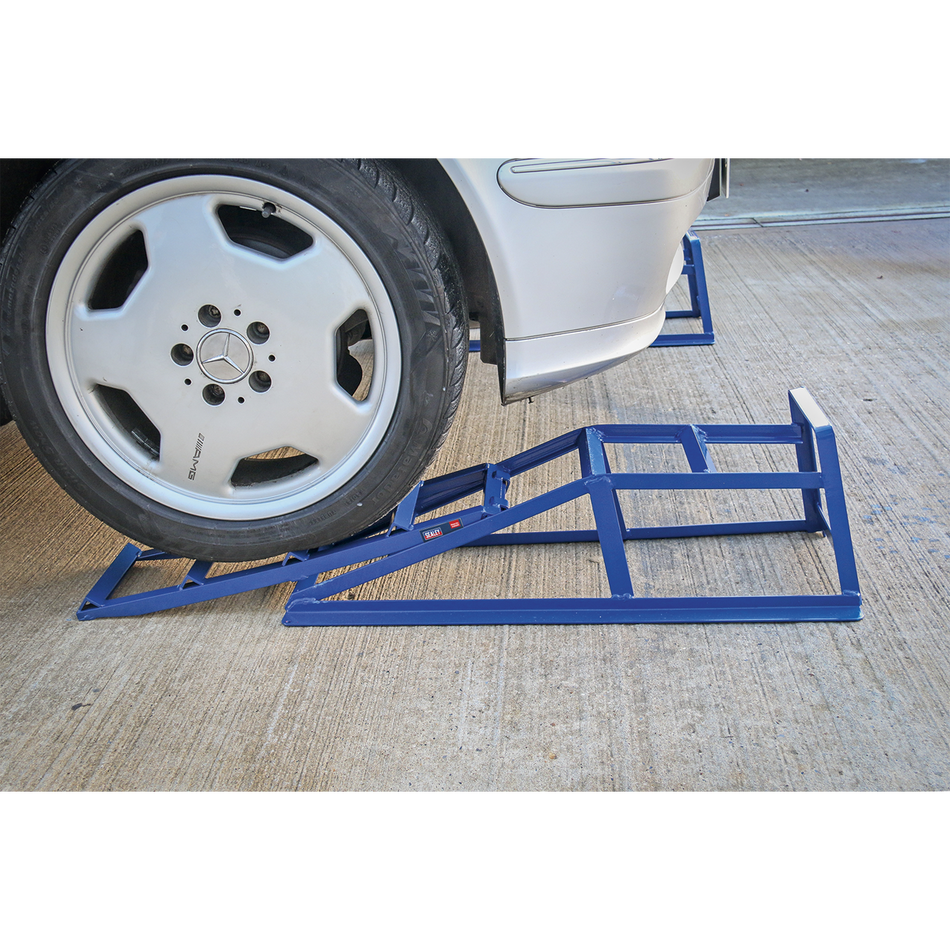 Sealey CAR2001 Car Ramp Extensions 400kg per Ramp 800kg per Pair